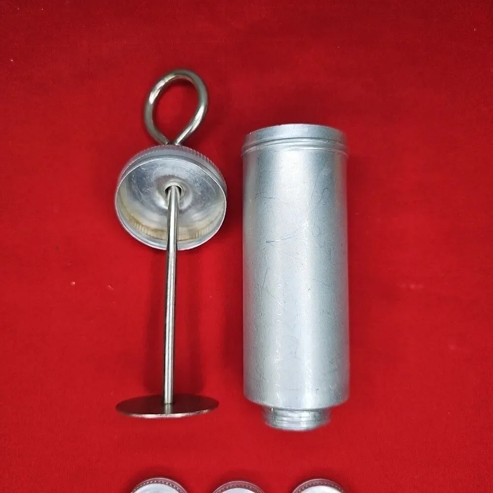 Cake Icing Decorating Set Cookie Decorator LORRAINE METAL NY Vintage 6 Tips